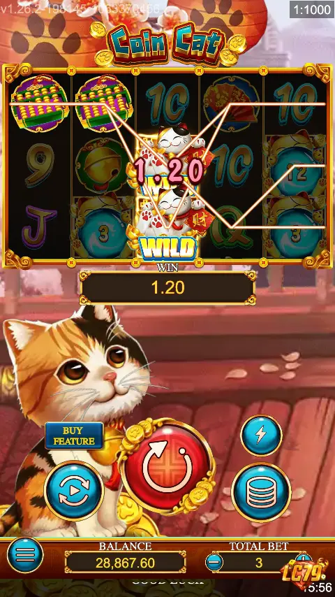Mẹo chơi Coin Cat LC79 — ảnh màn hình