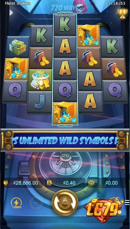 Heist Stakes — ảnh giao diện