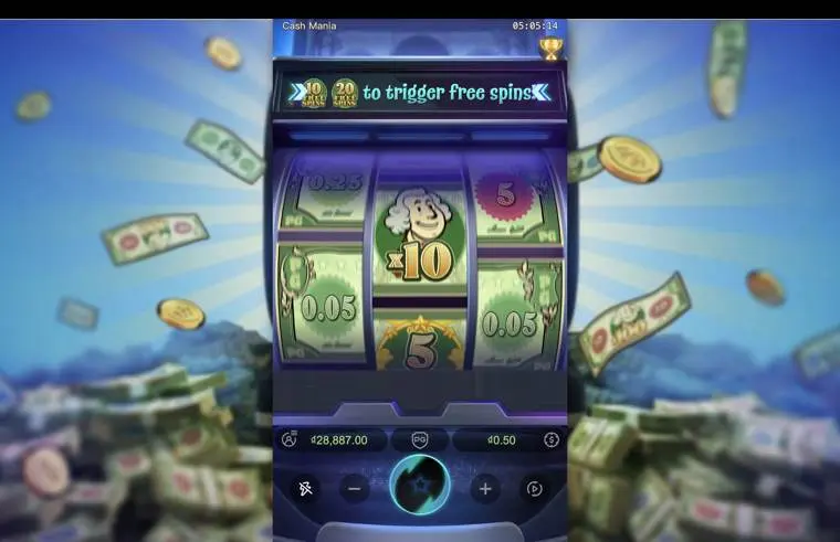 Ảnh màn hình gameplay game Cash Mania (slot PG) chơi tại LC79