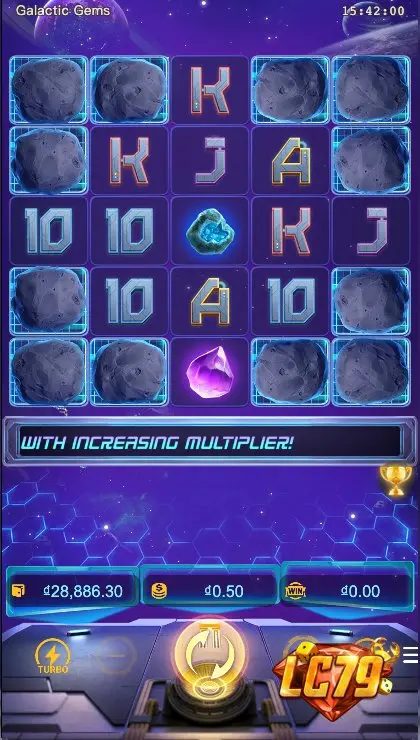 Galactic Gems — ảnh giao diện