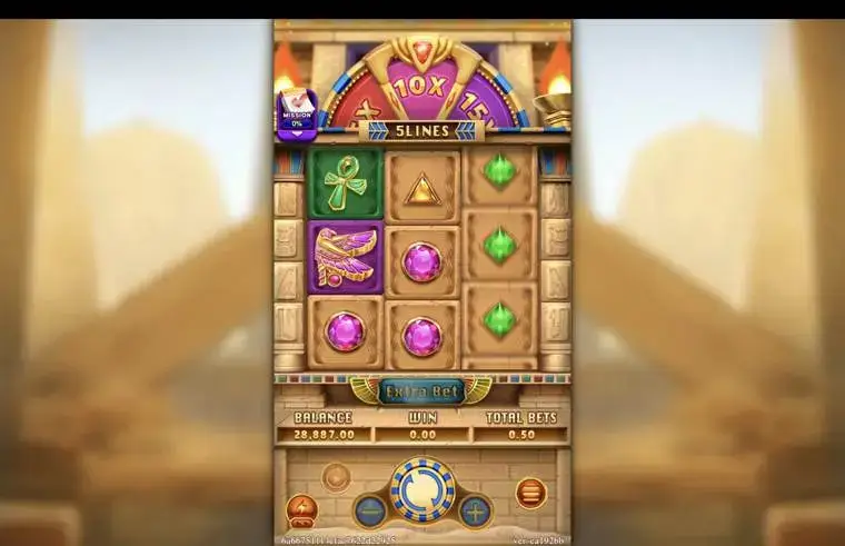Ảnh màn hình gameplay game TREASURE RAIDERS (slot FC) chơi tại LC79
