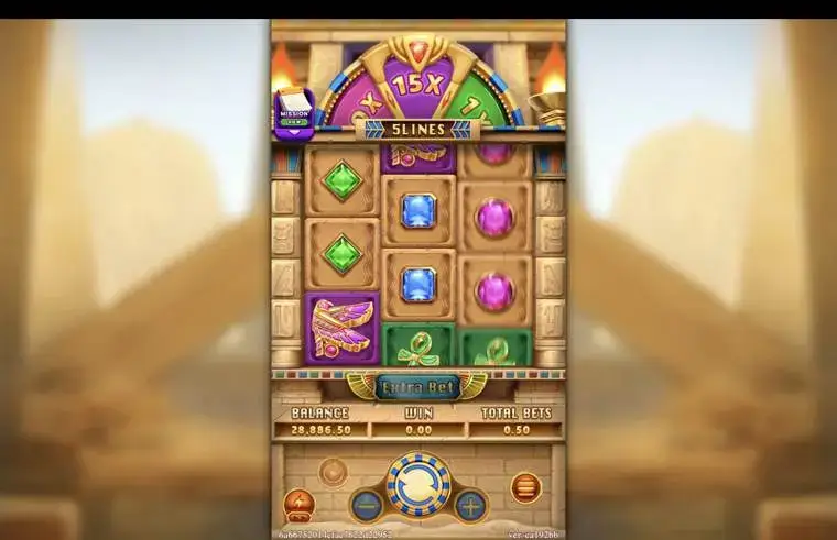 Ảnh bảng biểu tượng & tính năng game TREASURE RAIDERS (slot FC) chơi tại LC79