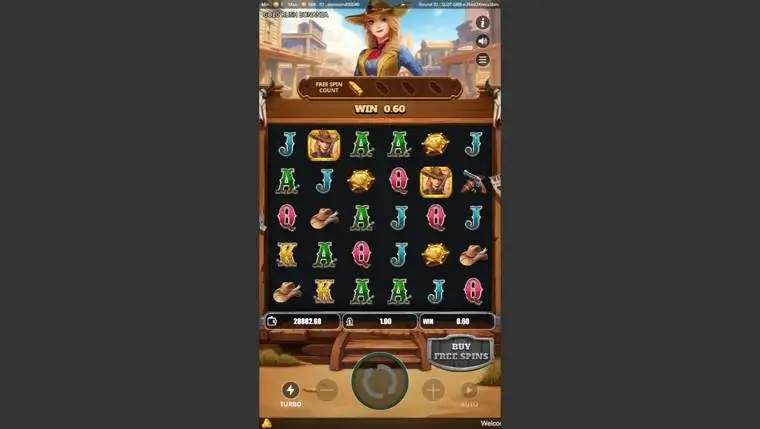 Ảnh giao diện chính game GOLD RUSH BONANZA (Kingmidas #) (slot) chơi tại LC79