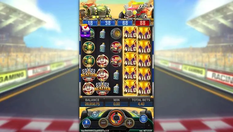 Ảnh màn hình gameplay game ANIMAL RACING (slot FC) chơi tại LC79