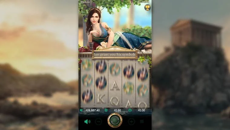 Ảnh màn hình gameplay game Medusa (slot JILI) chơi tại LC79